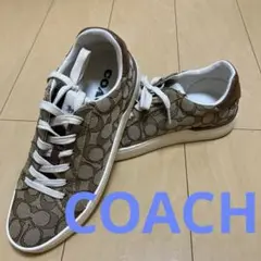 【新品未使用】コーチ スニーカー シグネチャー 24.5 COACH サイズ8 2025年最新】COACH スニーカーの人気アイテム - メルカリ