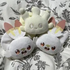 ポケピース ぬいぐるみバンド　ヒバニー　マホミル　シュシュ　ポケモン