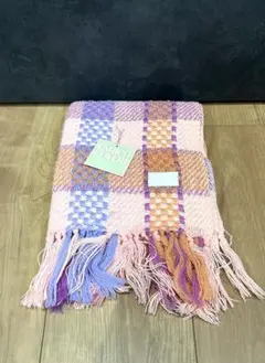 【新品未使用】ヴィンテージ ENRICO COVERI ボーダー　マフラー