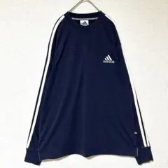 adidas アディダス ロンT 長袖カットソー 刺繍ロゴ パフォーマンスロゴ