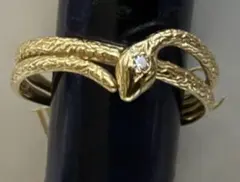 jewel closet by L&Co. ヘビ　k18 YGリング　13号のサムネイル