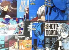 僕のヒーローアカデミア　轟焦凍　クリアファイル　タオル　フラットケース　10点B