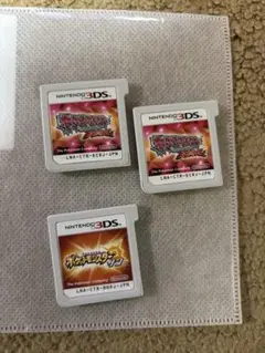 ポケットモンスター オメガルビー・サン 3本セット
