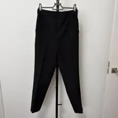 GU 2WAYストレッチデザイン ブラックスラックス M