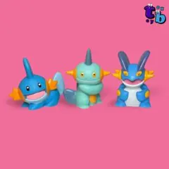 ポケモンキッズ【ミズゴロウ/ヌマクロー/ラグラージ】指人形No.B242