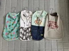 犬服 4点セット サイズ4とL、XL
