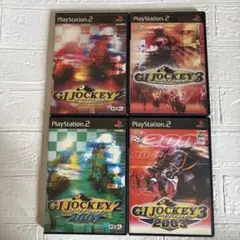 美品 動作確認済みPS2ソフトGIジョッキー4枚セット