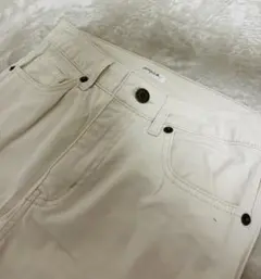 CINEMA CLUB アイボリー チノパン　S