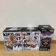 ワンピース KING OF ARTIST ルフィ　ボニー　メガWCF 3点セット