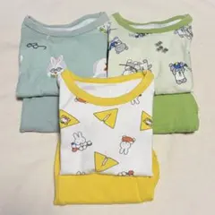 ユニクロ ベビーパジャマ 80cm 3点セット