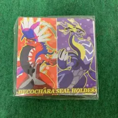 【新品未使用品】ポケモン デコキャラシールホルダー ポケモンSV仕様