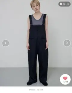 美品✨RADIATE ステッチデザインオールインワン日本製 サロペット 