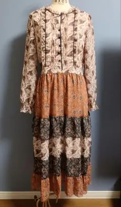 アクシーズファム　長袖ワンピース