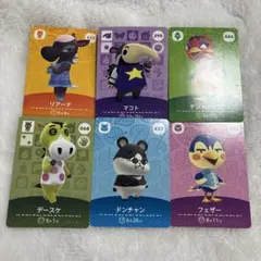 あつまれどうぶつの森 あつ森 amiiboカード フェザー ドンチャン デースケ