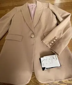 新品♡テーラードジャケット ピンクサーモン色