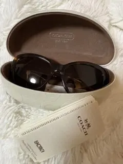COACH サングラス べっ甲柄 ケース付きのサムネイル