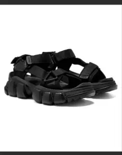 Onitsuka Tiger ブラック スポーツサンダル　24cmのサムネイル
