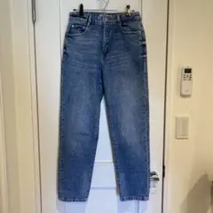 美品ZARA ブルーマムフィットジーンズ デニム 38