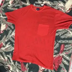 ANDY KNOTT メッシュレッドTシャツ 80〜90s
