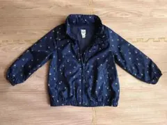 【美品】花柄ネイビー ベビーギャップ　アウター　ウインドブレーカー