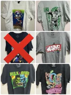 MARVEL Tシャツ 5点セット