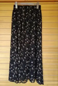 GRLロングフレアスカート