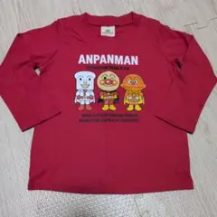 アンパンマン 長袖Tシャツ 赤