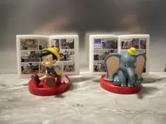 ピノキオとダンボ フィギュアセット
