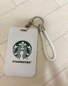 STARBUCKS 定期入れ ホワイト