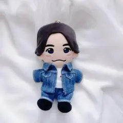 ぬい服　はぴぬい　ちびぬい　ちびスト　服　デニムセットアップ　ぬい服