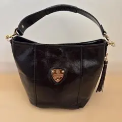 極美品】アタオ キャンディ ショルダーバッグ エナメル レザー
