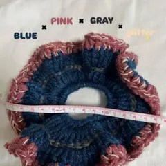 フリルデザインシュシュ