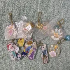 ディズニープリンセス 一番くじ キーホルダー