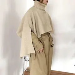 スヌード ベージュ かぶる マフラー ネックウォーマー おしゃれ 韓国 シンプル