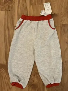 しまむら　RELA. 配色ワッフルロングパンツ