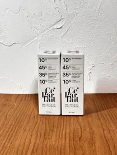 【新品未使用】Ce'Parfait ウォーターレスリフティセラム 30mL2本のサムネイル