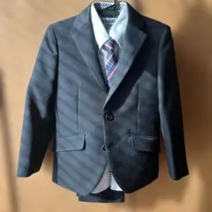 子供用フォーマルスーツ 120cm 黒 ワンダーファクトリー