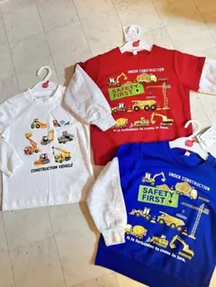 （新品未使用）建設車両デザイン トレーナー3点セット