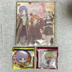 アイカツ プリパラ　RED° TOKYO TOWER 色紙風イラストシート