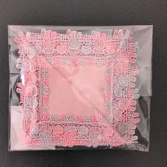 近沢レース ミッフィー GY＆PKバイカラータオルハンカチ ピンク