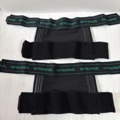 バンテリン 膝用加圧サポーター Mサイズ　ブラック2個セット