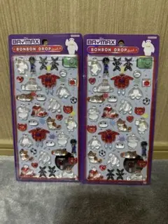 【️正規品】ベイマックス ボンボンドロップシール 2枚セット