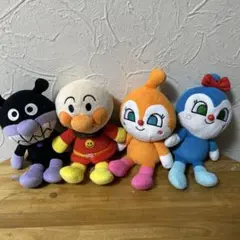アンパンマン ぬいぐるみ 4セット&おまけ
