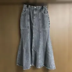 【RETRO GIRL】マーメイドデニムスカート