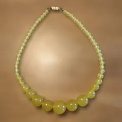 琥珀 ネックレス