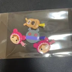 それいけ！アンパンマン ヘアクリップ 4個セット