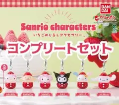 サンリオキャラクターズ いちごめじるしアクセサリー　全種コンプセット
