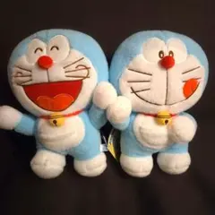 ドラえもん 赤いほっぺ ぬいぐるみ バンザイ ポケットごそごそポーズ セット