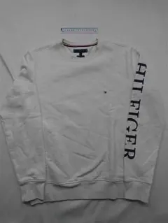◎トミー ヒルフィガー オーガニックコットン スウェット ホワイト メンズ L