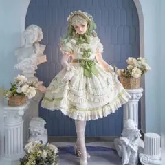 栞*✱様 ロリータ　ワンピース　2点セット Lサイズ　コットンのサムネイル